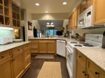 Nicely Updated and Well Equipped Modern Kitchen 